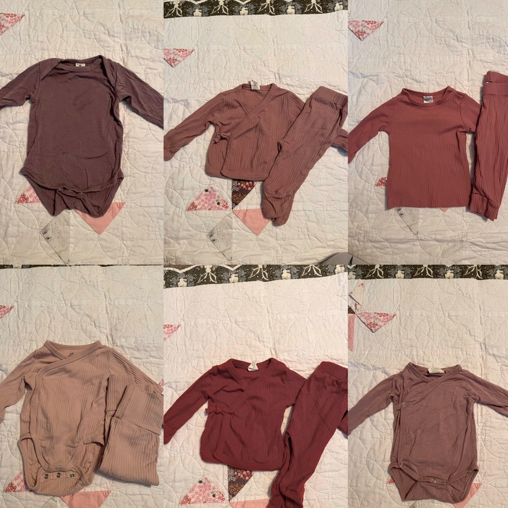 Lot of baby clothes- Kate Quinn & H & M